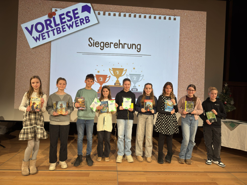 Vorlesewettbewerb 2025 am Gymnasium Langenhagen