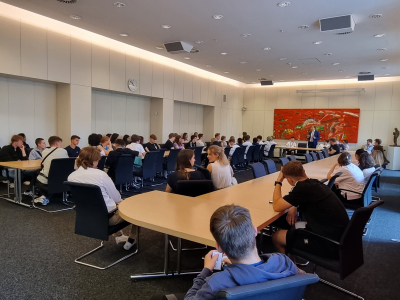 Zu Gast bei Tim Wook (SPD) im Landtag Hannover